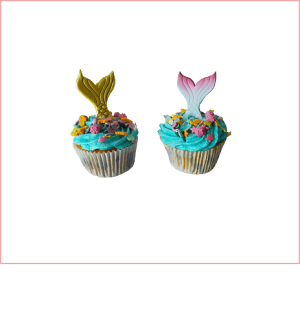 Cupcakes Sirène RécréaCakes 1