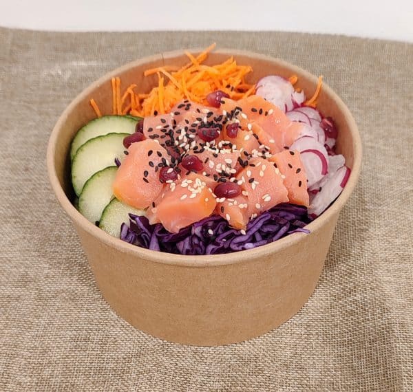 poke bowl saumon grand format Recreacakes Rennes