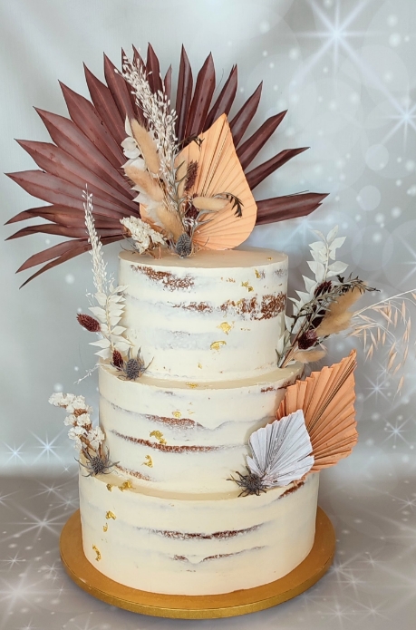 wedding cake boheme nude colours Recreacakes Rennes 1